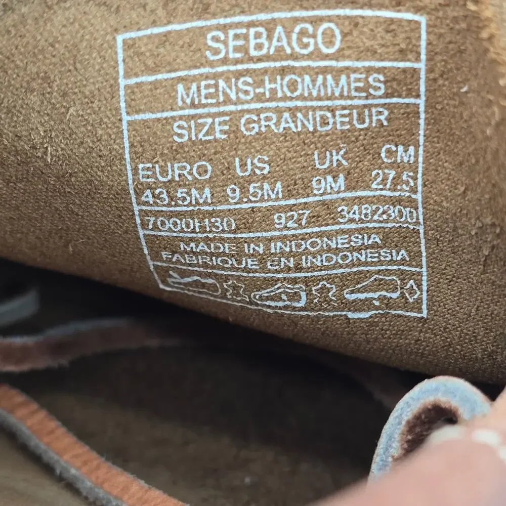 Sebago docksides boat
